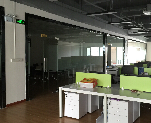 青山新材辦公區
